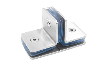 Коннектор для душевой кабины на 3 стекла шлифованный t727-2 SSS  купить в Волгограде