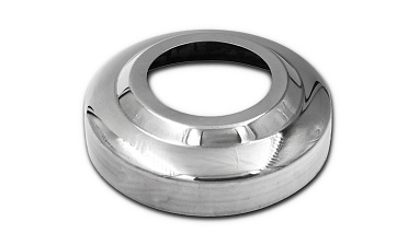 Низ стойки фигурный Ø38.1, Ø78х0.5 мм, полированный (AISI 304) #400 k007-7 купить в Волгограде