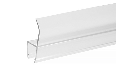 Уплотнитель для стекла в душевую кабину 8 мм, стекло-стекло 2200 мм t204 купить в Волгограде