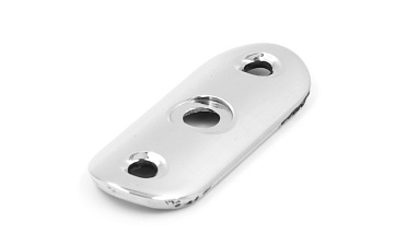 Лодочка (ложемент) под поручень Ø50.8 мм, литой, полированный, нержавеющая AISI 304 k046-50 купить в Волгограде