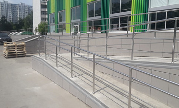 Поручни для инвалидов из нержавеющей стали в Волгограде. Готовые проекты ПерилаГлавСнаб