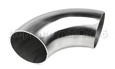 Отвод поручня под сварку для Ø50.8х1.5х145 AISI 201 #400 в упаковке по 100 шт. k021-15-100 купить в Волгограде