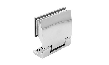 Петля стена-стекло 90°, односторонняя, без реза, нерж., полир. t315 PSS купить в Волгограде Петля стена-стекло 90°, односторонняя, без реза, нерж., полир. t315 PSS купить в Волгограде