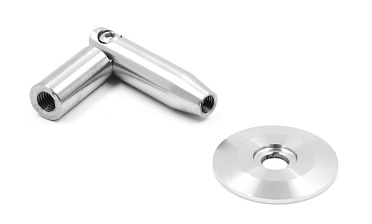 Крепление тяги к стене, шлифованная AISI 304 k621 купить в Волгограде Крепление тяги к стене, шлифованная AISI 304 k621 купить в Волгограде