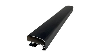 Трек для раздвижной системы на G-профиле, длина 3000мм, черный t408-3 BL купить в Волгограде