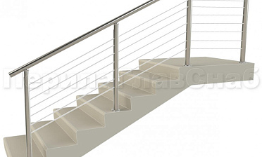 Заполнение из 7ми тросиков (тросик в оболочке) для крыльца купить в Волгограде