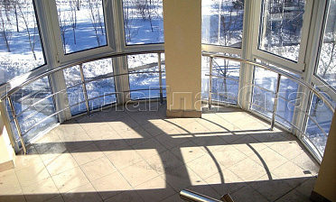 Ригельное ограждение для панорамных окон купить в Волгограде