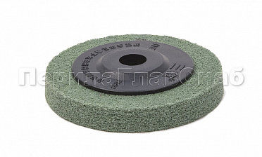 (Расходн.) круг абразивный из нетканого материала 100х12 мм, Grit 240-280 (на тарелке), зеленый k424-3 купить в Волгограде