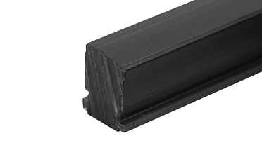 Подставка для стекла в профиль т40, материал ТЭП, цвет черный т40-05 купить в Волгограде Подставка для стекла в профиль т40, материал ТЭП, цвет черный т40-05 купить в Волгограде