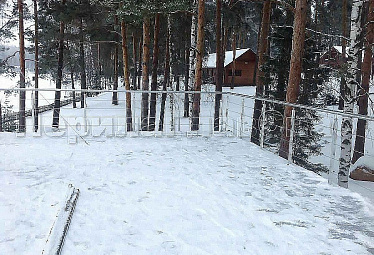 Хромированные перила купить в Волгограде Хромированные перила купить в Волгограде