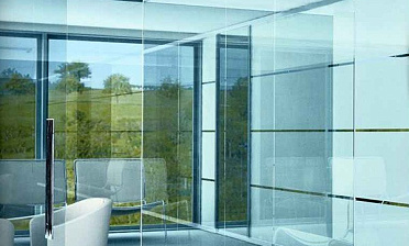 Стеклянные офисные перегородки на алюминиевом профиле купить в Волгограде