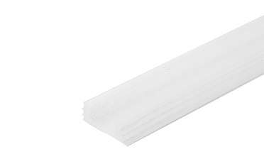 Рассеиватель света для трубы с пазом 24х24, плоский (хлыст 3 метра) k777-3 купить в Волгограде