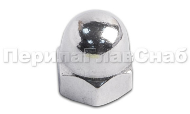 (DIN 1587.Zn) Колп. гайка оц. М10 М-3411 купить в Волгограде