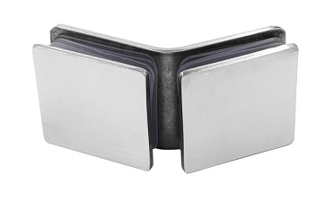 Коннектор для душевой кабины стекло-стекло 135° 45х45 мм полированный t726-2 PSS  купить в Волгограде