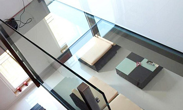 Сверхлегкое стеклянное перекрытие купить в Волгограде