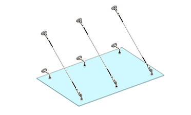 Комплект фурнитуры для козырька 1200х1800 (на вантах/тягах) k671-12-18м купить в Волгограде Комплект фурнитуры для козырька 1200х1800 (на вантах/тягах) k671-12-18м купить в Волгограде