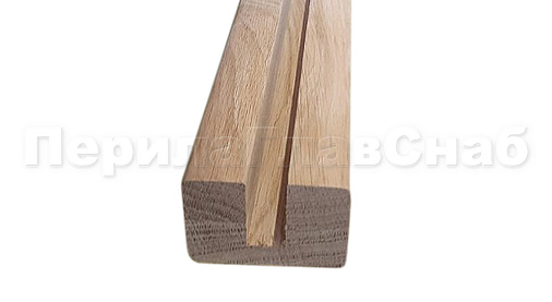 Поручень Дуб профильный  в Волгограде. Комплектующие для лестничных ограждений и перил ПерилаГлавСнаб