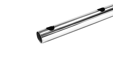 Труба AISI 304 25х1х6000, с перфорацией под  Ø16, 90°, GRIT 600 837-4 купить в Волгограде Труба AISI 304 25х1х6000, с перфорацией под  Ø16, 90°, GRIT 600 837-4 купить в Волгограде