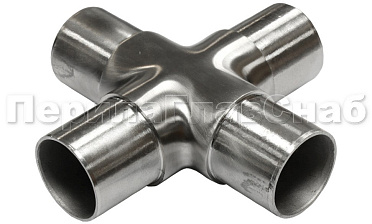Соединение поручня Ø38.1 мм, крестовина (AISI 304) k360 купить в Волгограде