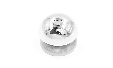 Заглушка литая сферическая на трубу Ø42.4х1.5 мм (AISI 304) полированная k272  купить в Волгограде Заглушка литая сферическая на трубу Ø42.4х1.5 мм (AISI 304) полированная k272  купить в Волгограде