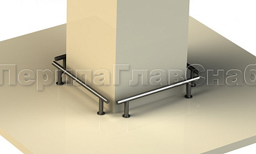 Защитный отбойник для автомобилей из черного металла купить в Волгограде