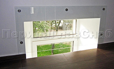 Ограждение со стеклом для окон купить в Волгограде