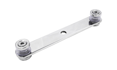 Стеклодержатель пластинчатый 3хМ8, по центрам 170х5 мм, полированный, шайбы 5 мм штамп., под стекло 6-12, (AISI 316) k023-7 купить в Волгограде Стеклодержатель пластинчатый 3хМ8, по центрам 170х5 мм, полированный, шайбы 5 мм штамп., под стекло 6-12, (AISI 316) k023-7 купить в Волгограде