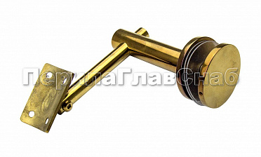 Выносной держатель поручня на стекло 8-16 мм, под золото (AISI 304) Фk241-88 купить в Волгограде Выносной держатель поручня на стекло 8-16 мм, под золото (AISI 304) Фk241-88 купить в Волгограде