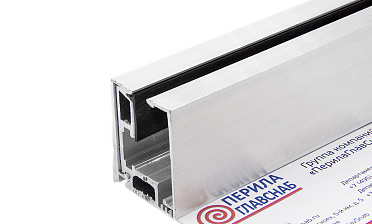 Комплект зажимного профиля для стекла 8-12 мм, неанодированный, L=3000 мм т40-4 AL купить в Волгограде