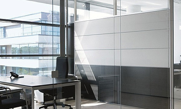 Стеклянные перегородки - вариант 7 купить в Волгограде