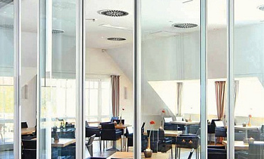 Стеклянные перегородки для зоны отдыха в офисе купить в Волгограде