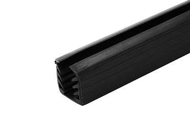 Уплотнитель в поручень с пазом 24х24 под LED ленту на стекло 12мм EPDM (палки 3 м) Фk300 купить в Волгограде Уплотнитель в поручень с пазом 24х24 под LED ленту на стекло 12мм EPDM (палки 3 м) Фk300 купить в Волгограде