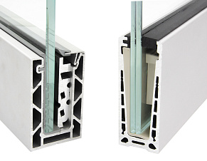 Алюминиевый профиль для стекла зажимной купить в Волгограде