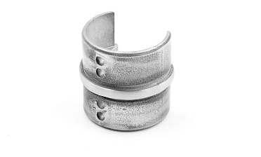 Соединитель для поручня с пазом Ø48.3 х 5 мм, шлифованный, AISI 304 Фk236-2 купить в Волгограде