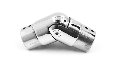 Соединитель поручня с пазом регулируемый, d=42,4 мм, полированный, AISI304 k195 купить в Волгограде Соединитель поручня с пазом регулируемый, d=42,4 мм, полированный, AISI304 k195 купить в Волгограде