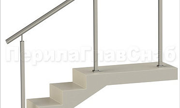 Нержавеющие ограждения без ригелей с квадратными стойками купить в Волгограде