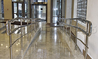 Ограждение пандуса с одним ригелем купить в Волгограде