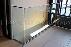 Стеклянные ограждения для торговых  и бизнес центров в Волгограде. Готовые проекты ПерилаГлавСнаб - фото 20