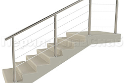 Тросовые ограждения в Волгограде. Готовые проекты ПерилаГлавСнаб - фото 1