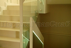 Поручни, перила и ограждения с подсветкой в Волгограде. Готовые проекты ПерилаГлавСнаб - фото 24