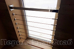 Ограждение на окна из нержавеющей стали в Волгограде. Готовые проекты ПерилаГлавСнаб - фото 16