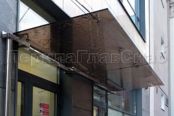 Стеклянные козырьки на вантах в Волгограде. Готовые проекты ПерилаГлавСнаб - фото 31