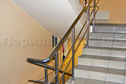 Перила и ограждения из нержавеющей стали с двумя ригелями в Волгограде. Готовые проекты ПерилаГлавСнаб - фото 11