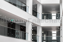 Стеклянные перила для атриумов в Волгограде. Готовые проекты ПерилаГлавСнаб - фото 13