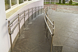 Поручни для инвалидов из нержавеющей стали в Волгограде. Готовые проекты ПерилаГлавСнаб - фото 19