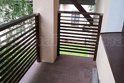 Перила и ограждения из нержавейки и дерева в Волгограде. Готовые проекты ПерилаГлавСнаб - фото 11