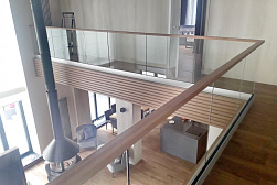 Цельностеклянные ограждения на несущем стекле в Волгограде. Готовые проекты ПерилаГлавСнаб - фото 15