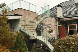 Ограждения для террас в Волгограде. Готовые проекты ПерилаГлавСнаб - фото 12