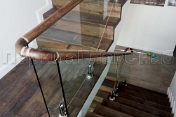 Перила и ограждения из нержавейки и дерева в Волгограде. Готовые проекты ПерилаГлавСнаб - фото 23