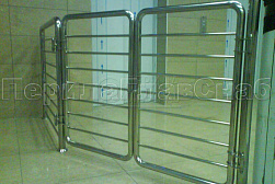 Нержавеющие калитки в Волгограде. Готовые проекты ПерилаГлавСнаб - фото 12